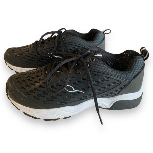 GRAVITY DEFYER FLEXNET VERSOSHOCK BLACK SHOES. WOMEN’S SIZE 7 - Picture 3 of 5